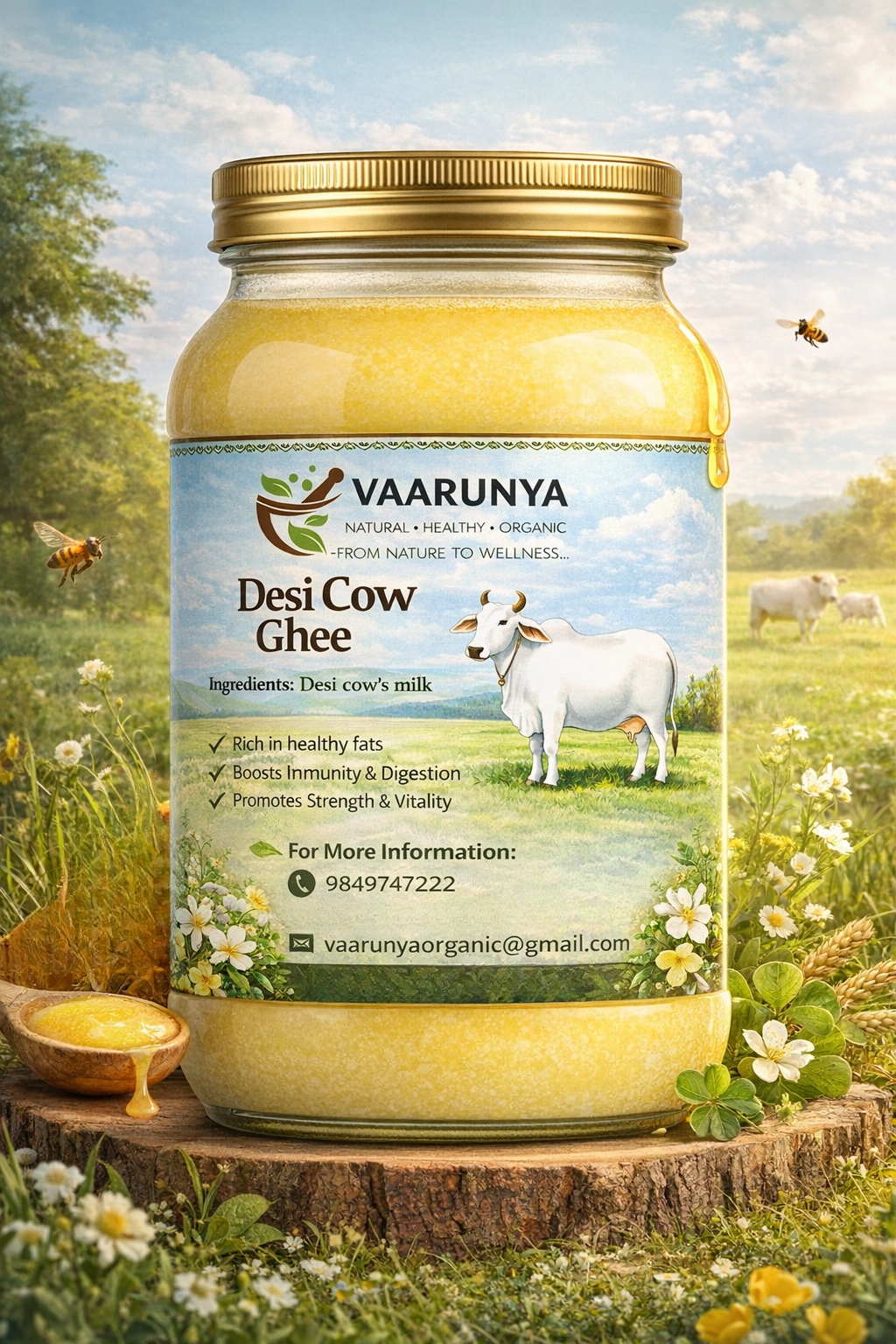 Shudhi Desi Cow Ghee 1kg
