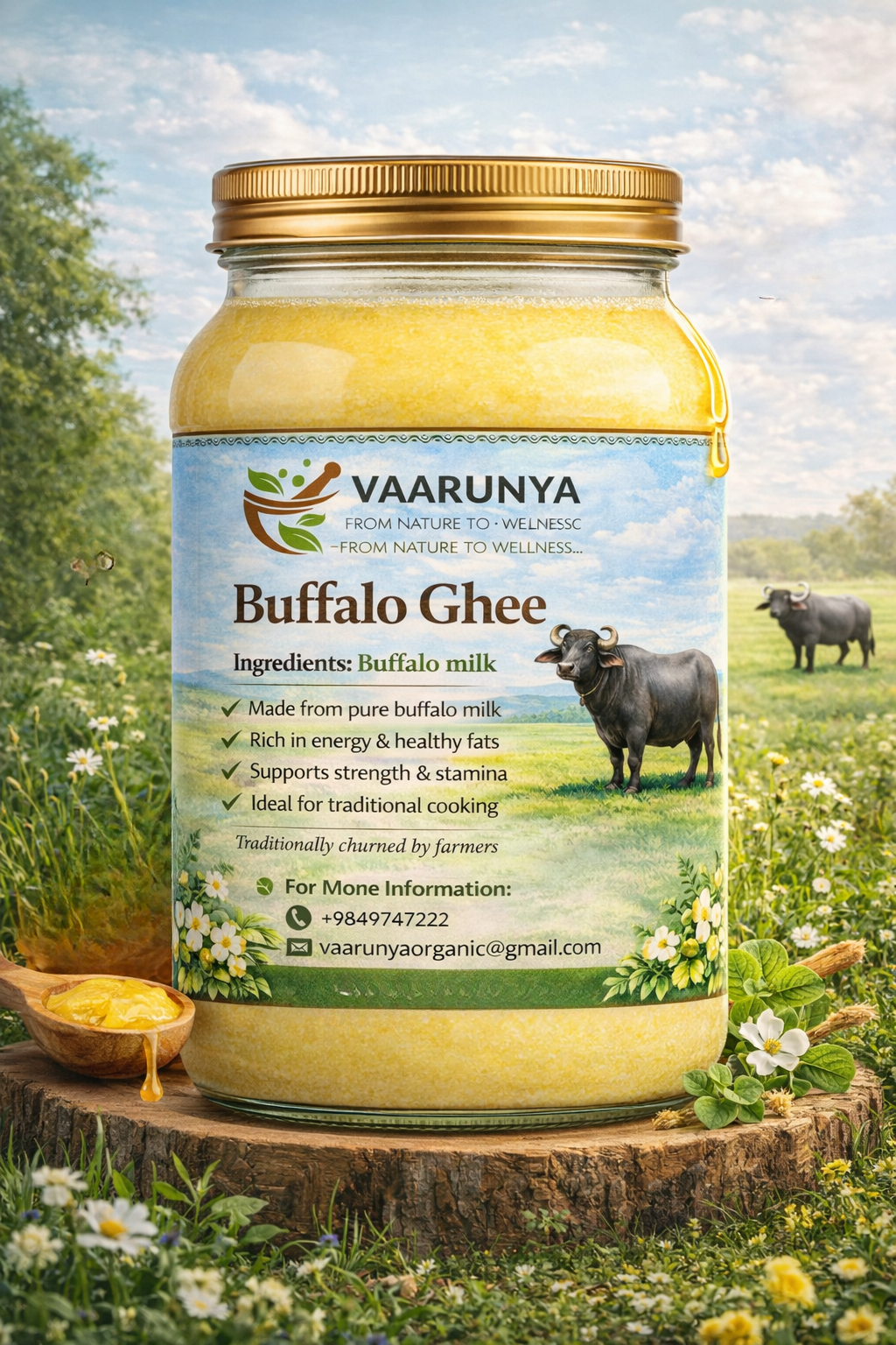 Pure Buffalo Ghee 1kg
