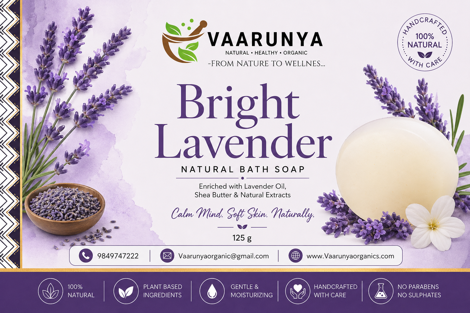Lavender soap