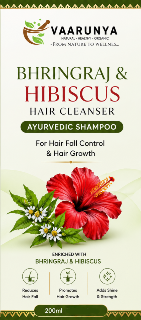 Bhringraj and Hibiscus Hair cleanser