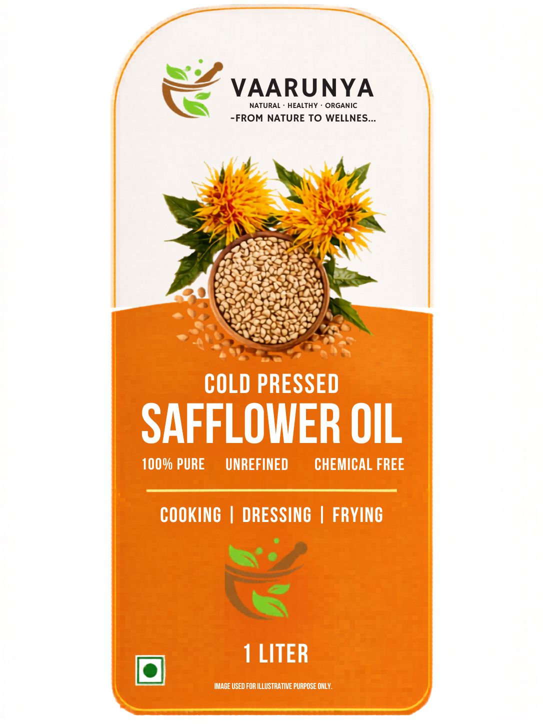 Cold pressed - Safflower oil